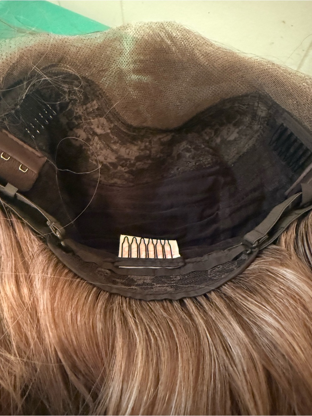 Chelsey Smith Cosmetics MOTHER PEACH Lace Front Wig size Standard - Picture 8 of 9